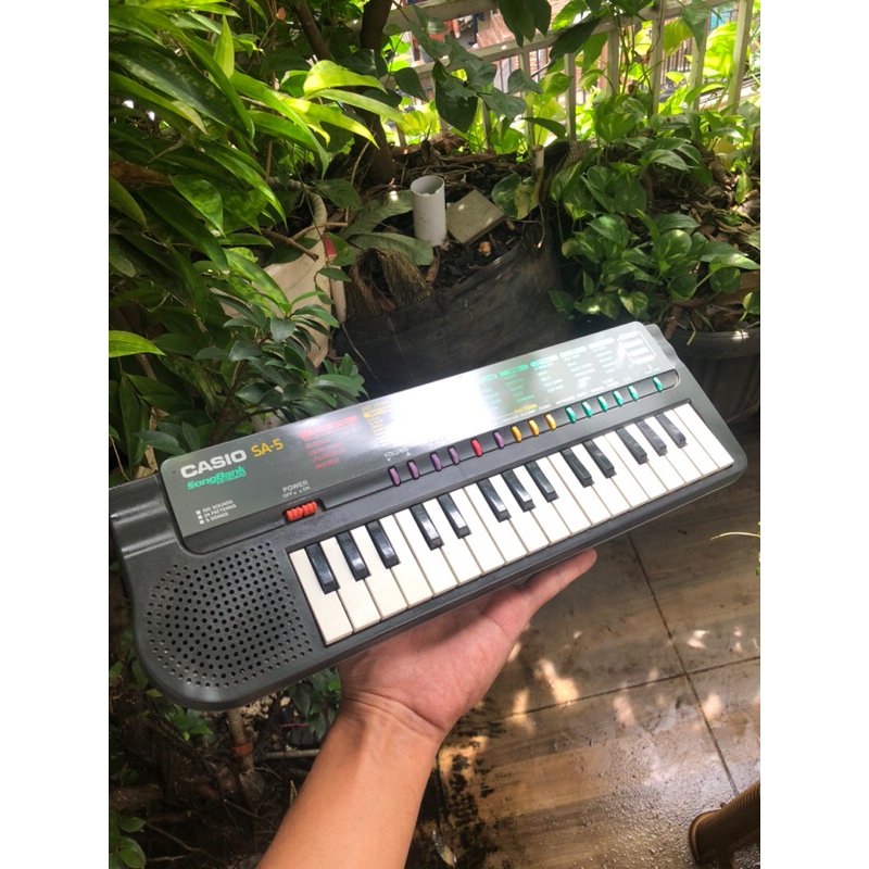 keyboard piano casio sa5 original sa 5