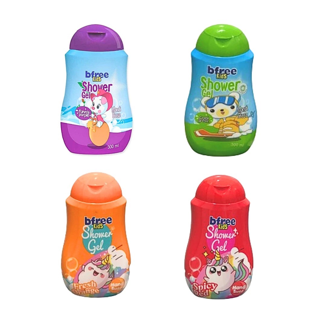 bfree kids shower gel 300ml