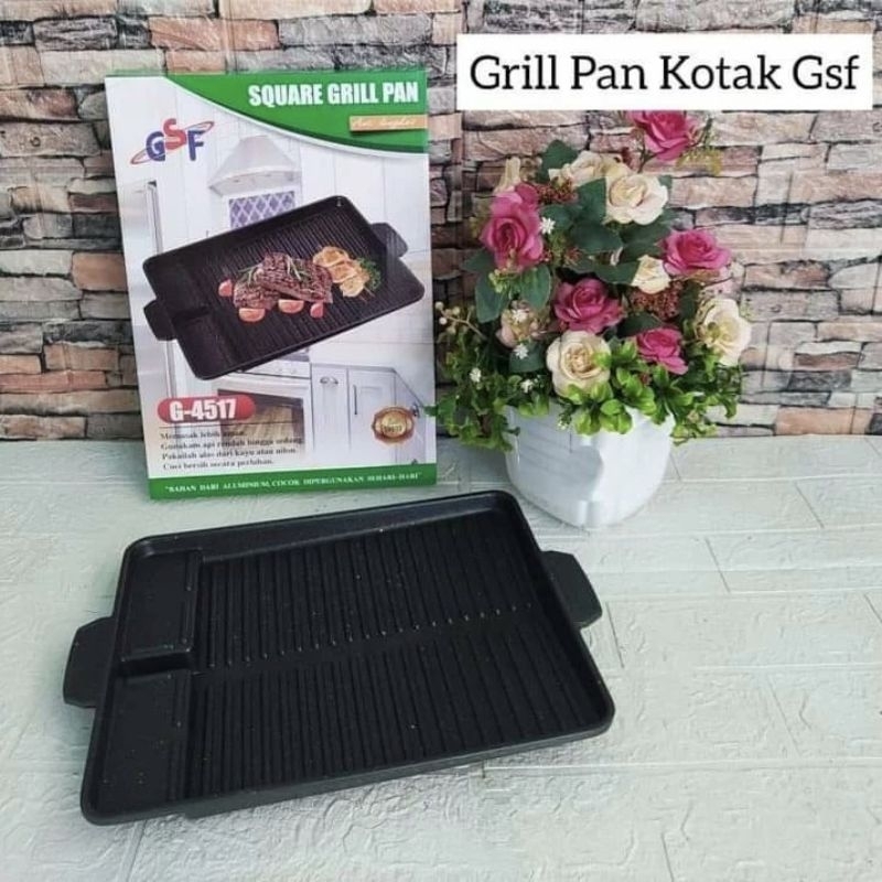 GSF panggangan grill pan kotak