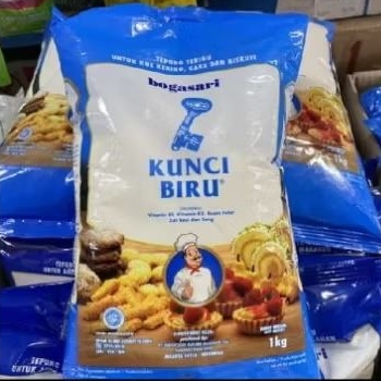 

Tepung Terigu Kunci Biru 1kg