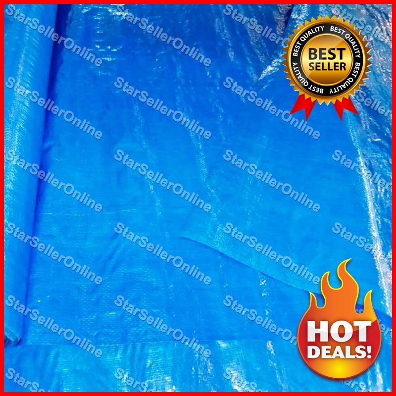 TERPAL TENDA A3 Ukuran 3x4 METER Biru Biru