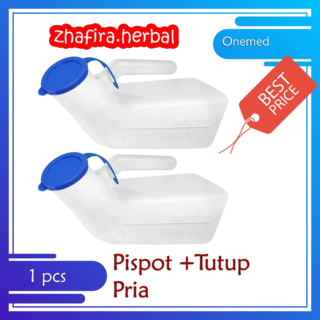 Pispot Plus Tutup Pria Dewasa