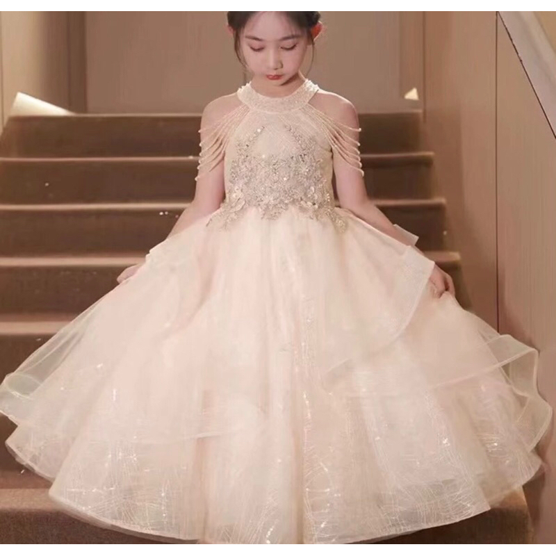 ready nusaibah dress anak tulle-dress kondangan - dress terbaru- dress lebaran