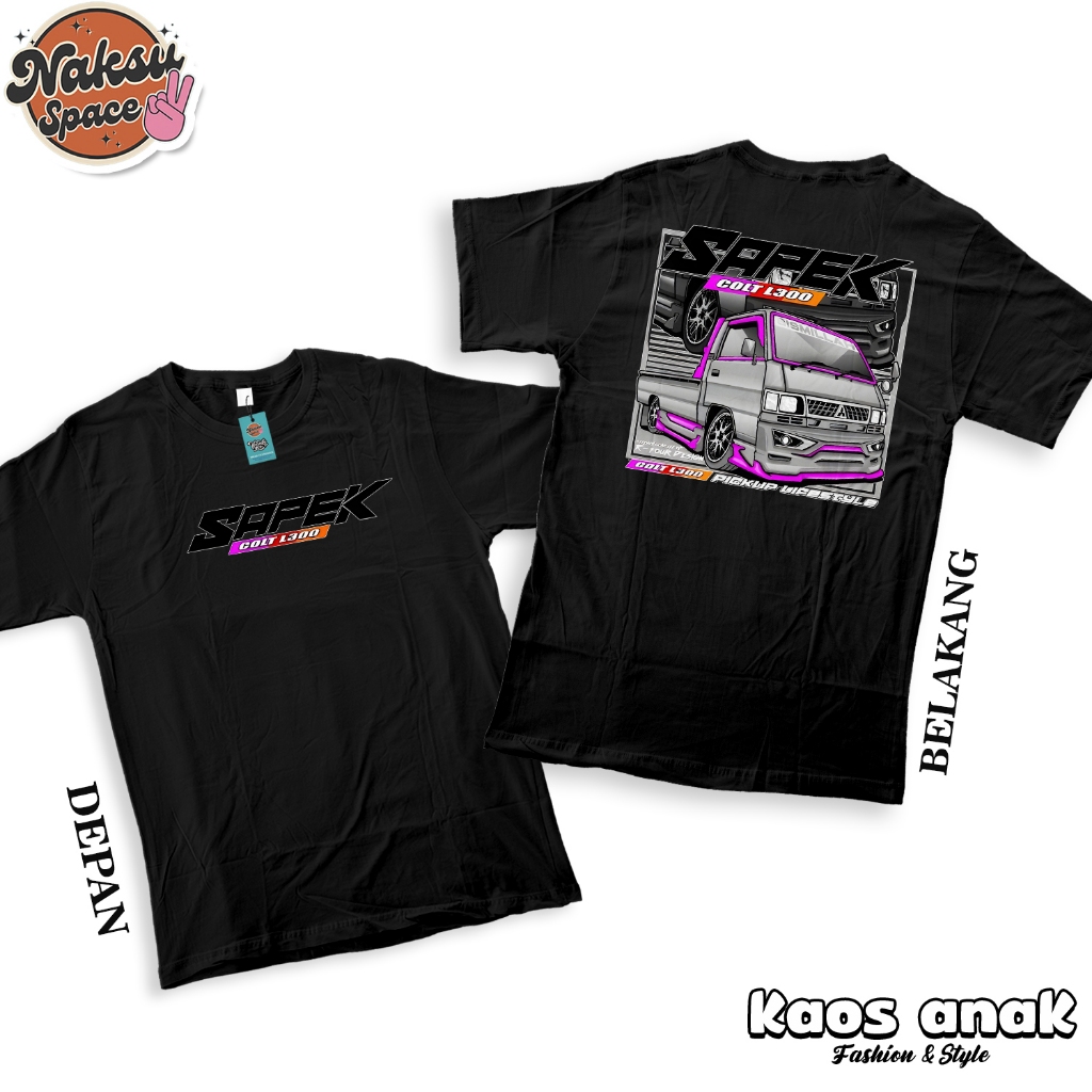 KAOS ANAK MOBIL PICKUP SAPEK COLT L300 BAJU ANAK DRIVER OLENG TRUK OLENG BAJU ANAK LAKI LAKI