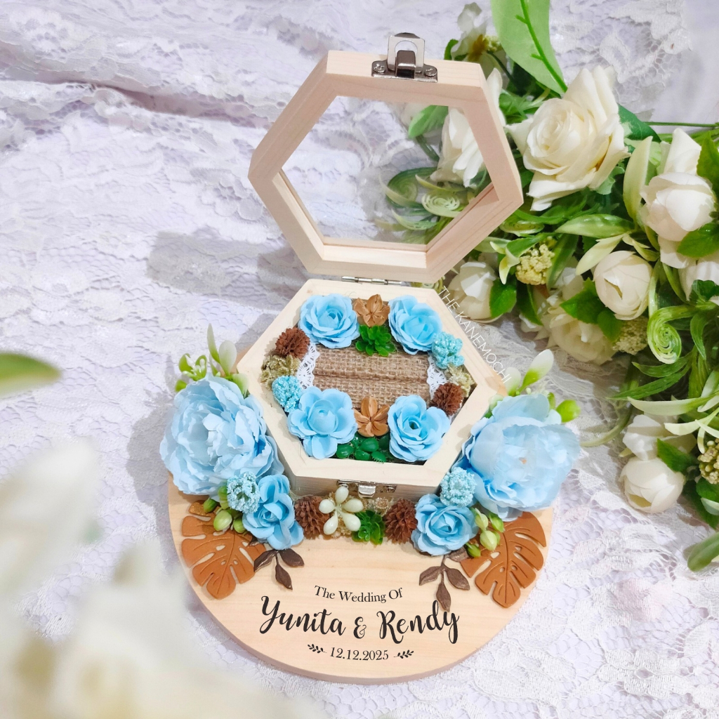 

Qnr - Ringbox Wedding Engagement Kotak Cincin Nikah