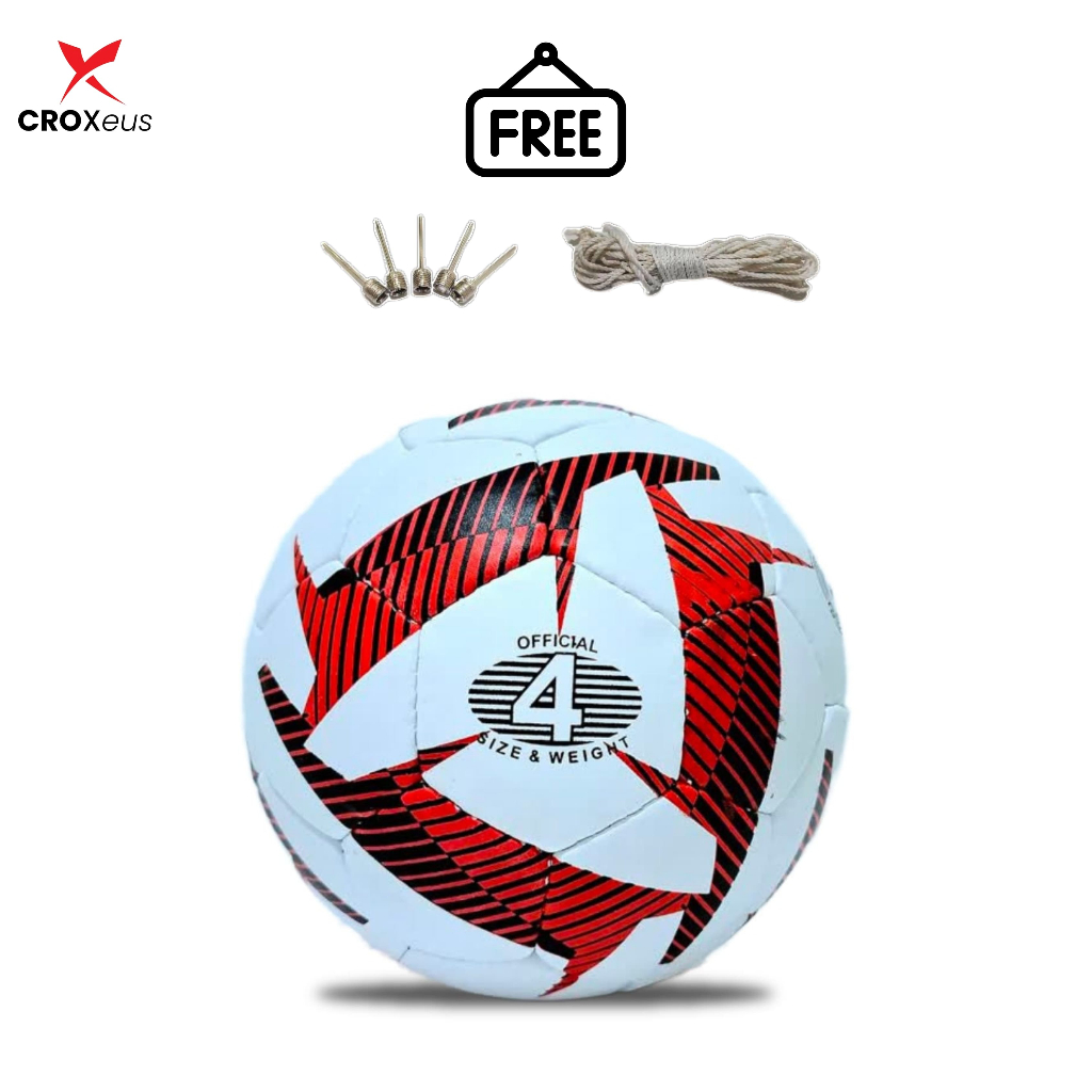 RB Bola Sepak Size 4 Bola Kaki Size 4 Bola Sepak Anak Bola Kaki Anak Bonus Pompa