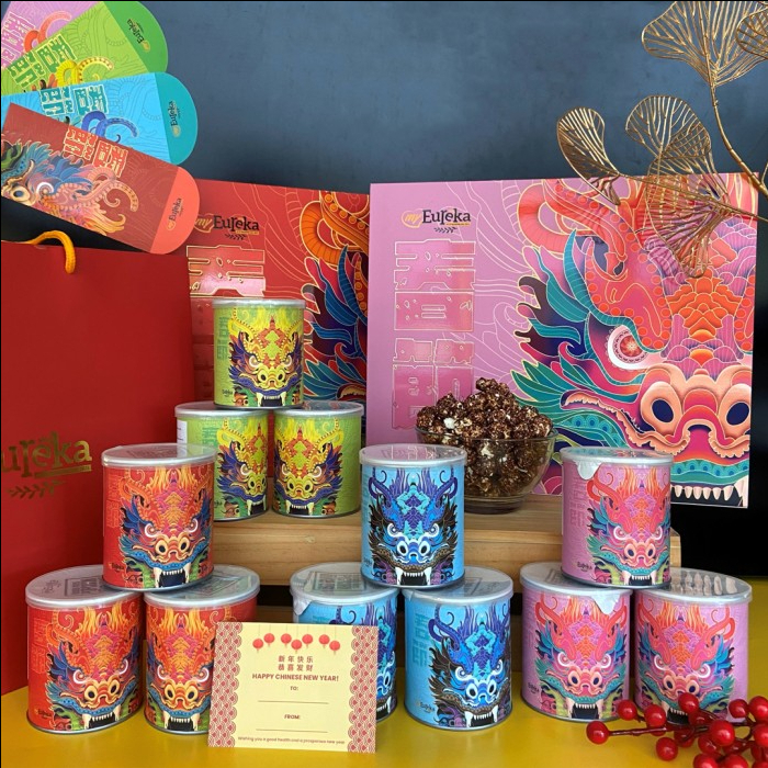 

EUREKA POPCORN HAMPER IMLEK CNY GIFT BOX CUCI GUDANG | EXP. 25 JANUARI 2025