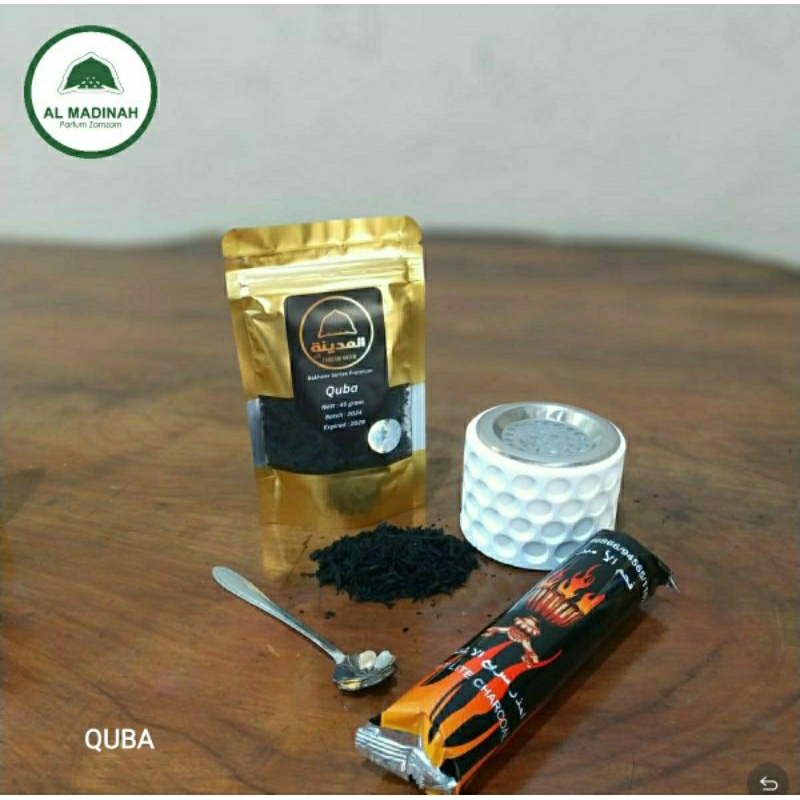 Paket BAKHOOR SERIES PREMIUM POUCH - QUBA - Bakhoor Premium Grade Pouch 45 gr - Buhur Bukhur Arab Du