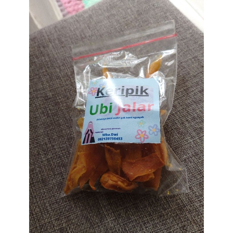 

Keripik Ubi Jalar rasa Balado dan Jagung Manis