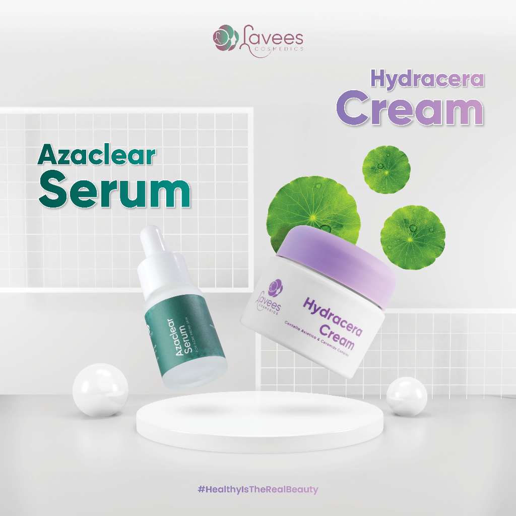 [Bundle] Lavees Cosmedics - Azaclear Serum + Hydracera Cream