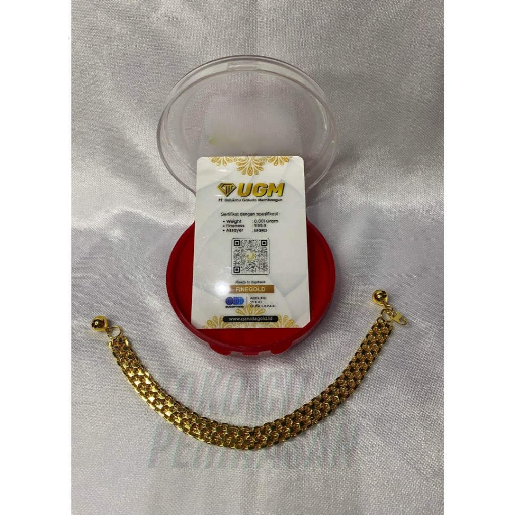 Gelang Hongkong Biji Rantai