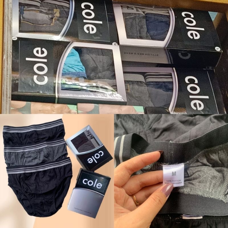CELANA DALAM PRIA COLE ISI 3PCS