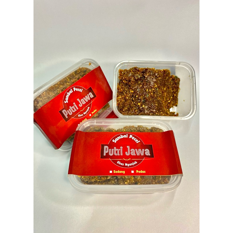 

SAMBAL PECEL 250gr PUTRI JAWA