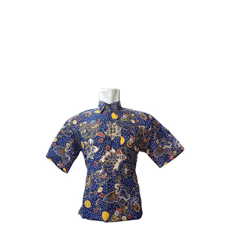 KEMEJA BATIK PRIA LENGAN PENDEK BAHAN ADEM MOTIF TERKEREN TERLARIS - BAJU BATIK PRIA COWOK DEWASA LE