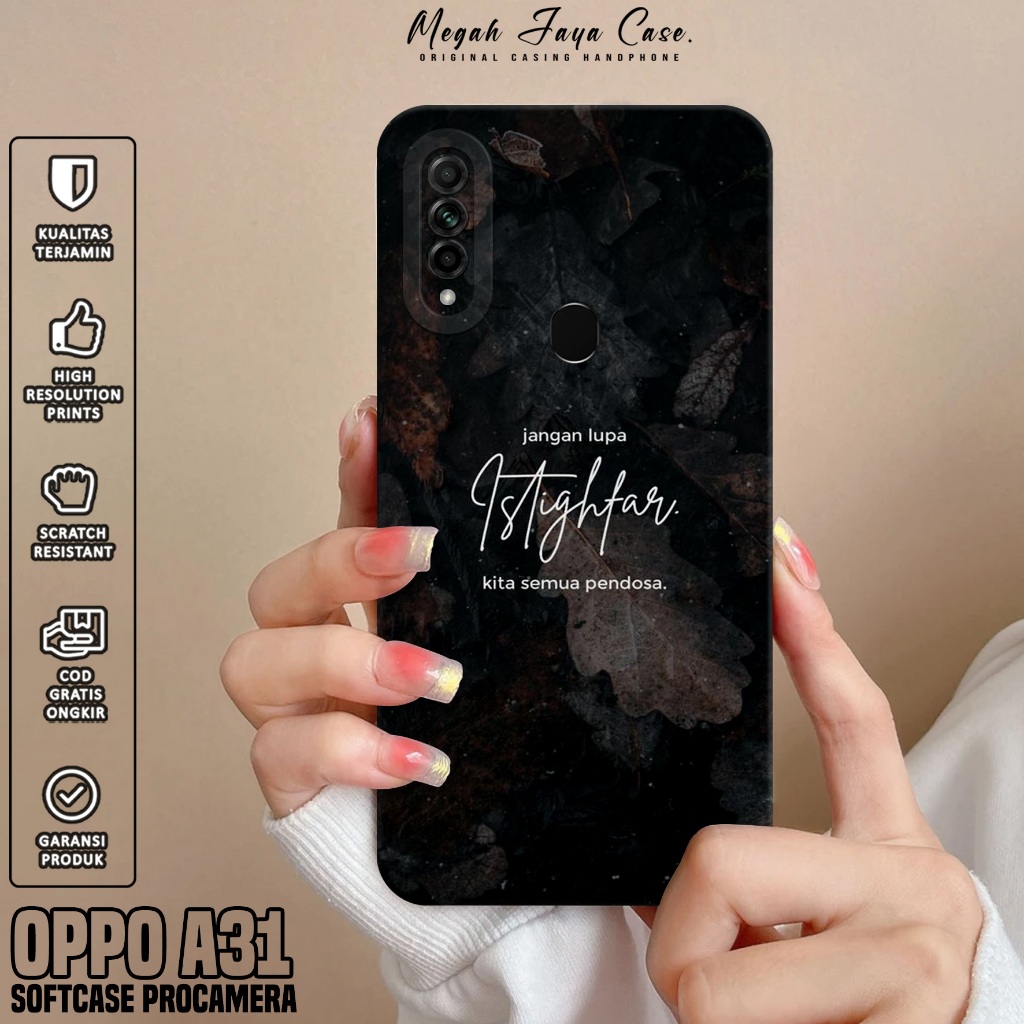 Softcase Hp Oppo A31 - Case Oppo A31 Motif QUOTES - Casing Oppo A31 - Silikon Hp Oppo A31 - Pelindun