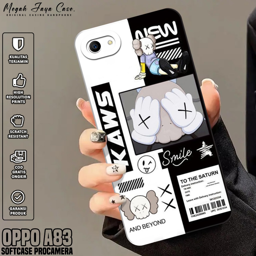 Case Hp Oppo A83 - Softcase Oppo A83 Motif AES - Casing Oppo A83 - Silikon Hp Oppo A83 - Pelindung H