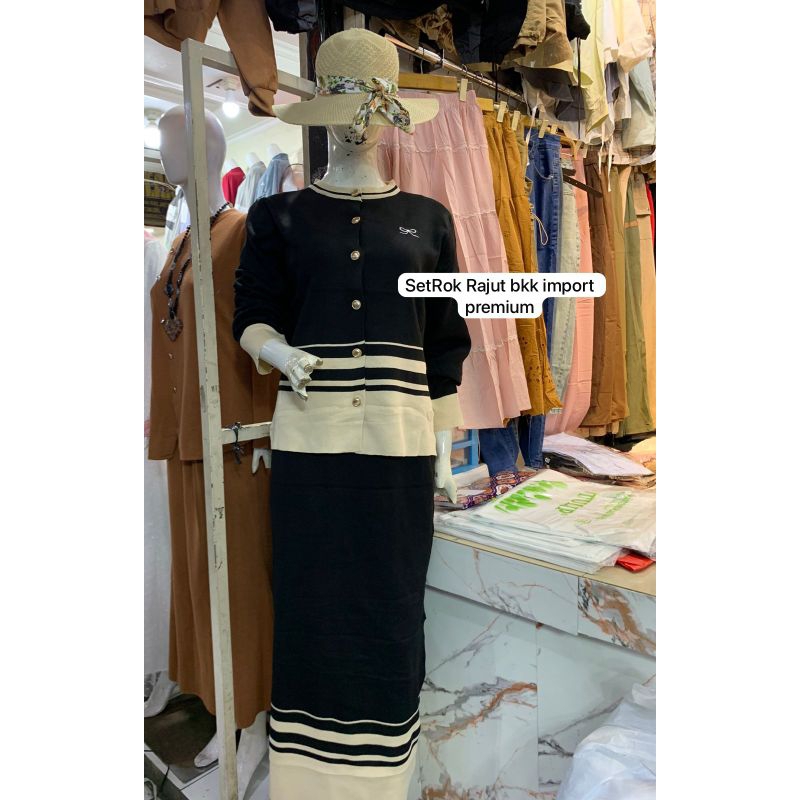New - Bestseller - Korean Bangkok Premium Vintage Style / Stelan - Wanita - Bangkok Import Premium -
