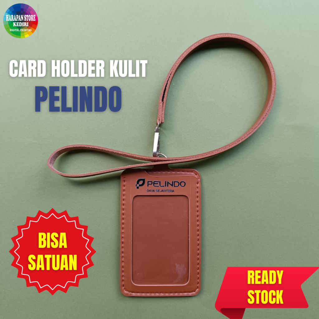 [READY STOCK] CARD HOLDER KULIT / LEATHER PELINDO DAYA SEJAHTERA