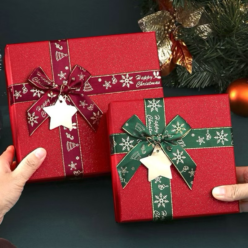 

Pita Merry Christmas motif hotprint | pita terlaris | pita natal