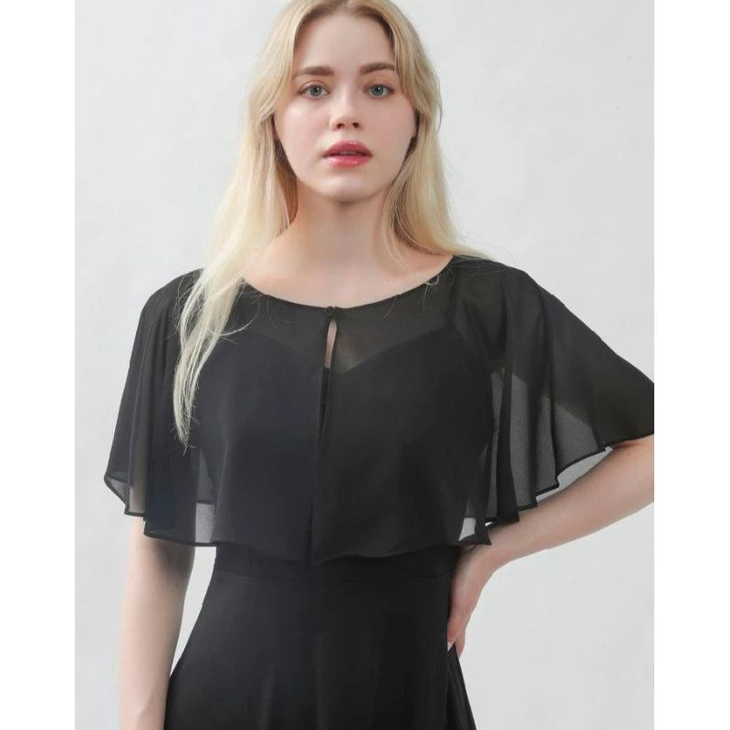 Outer Wanita bahan ceruty babydoll kekinian OOTD Yura BLUS kancing depan