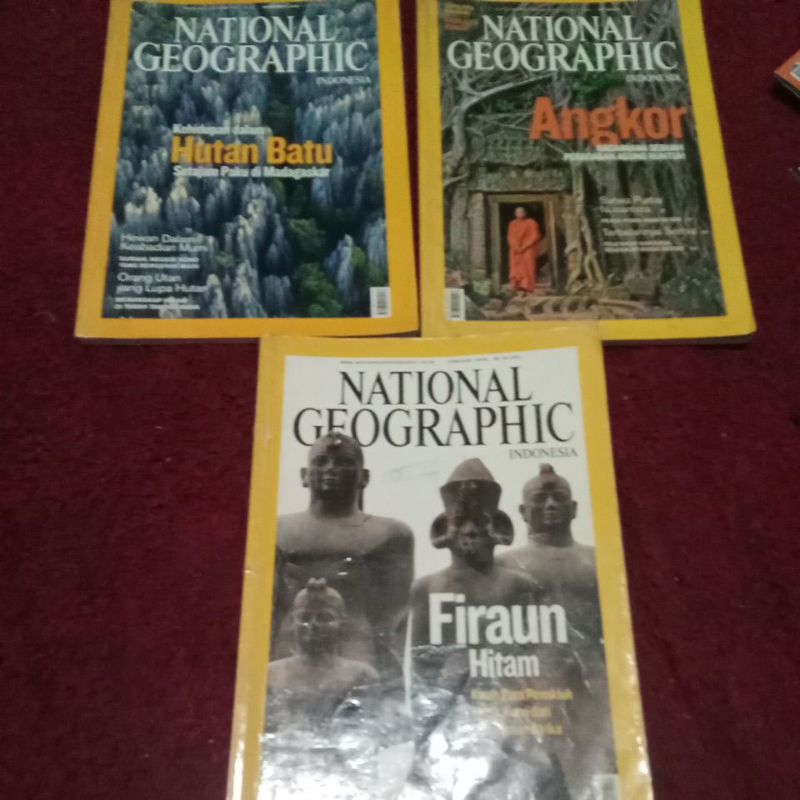 majalah national Geographic Indonesia