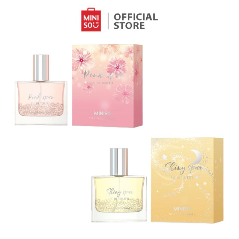 Miniso Pink Crystal Shiny Crystal EDT 10ml parfume parfum
