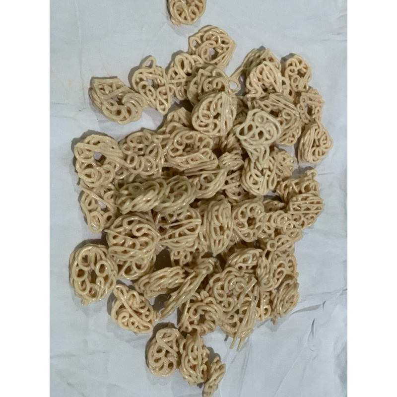 

krupuk mentah/kruouk mawar/krupuk mawar mini 100g 250g 500g 1kg