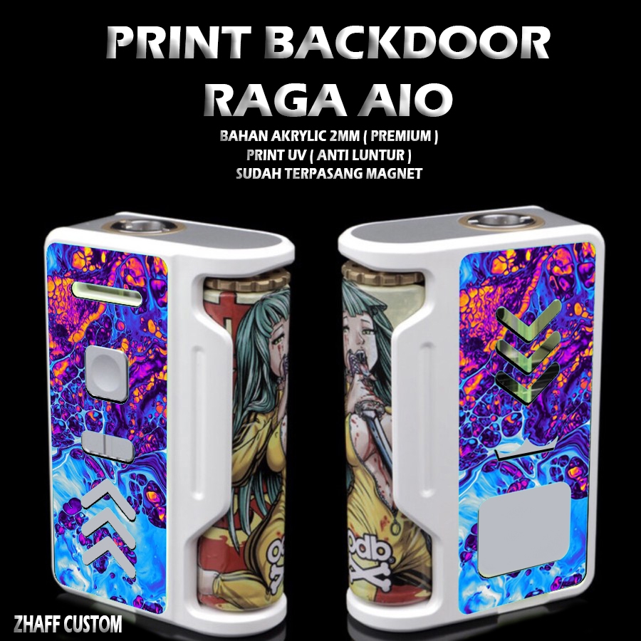 

ACCESORIES PANEL akrilik + print UV RAGA AI0 BISA CUSTOM ZhaffCustom