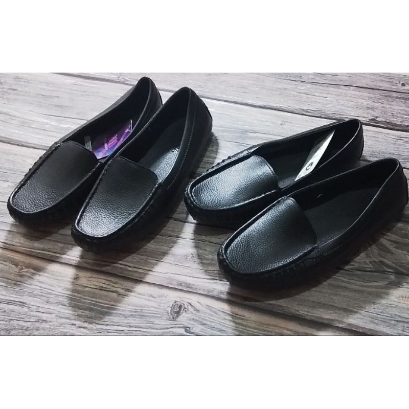 Sepatu Flat Shoes Wanita, Model Polos, YUMEIDA 085 HITAM