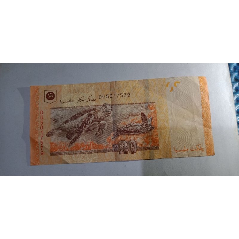 Uang 20 RINGGIT malaysia
