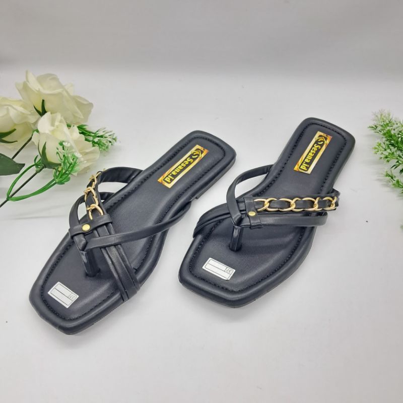 Sandal slop karet wanita motif Bear Lucu/sendal cewe/sendal cewek kekinian terbaru