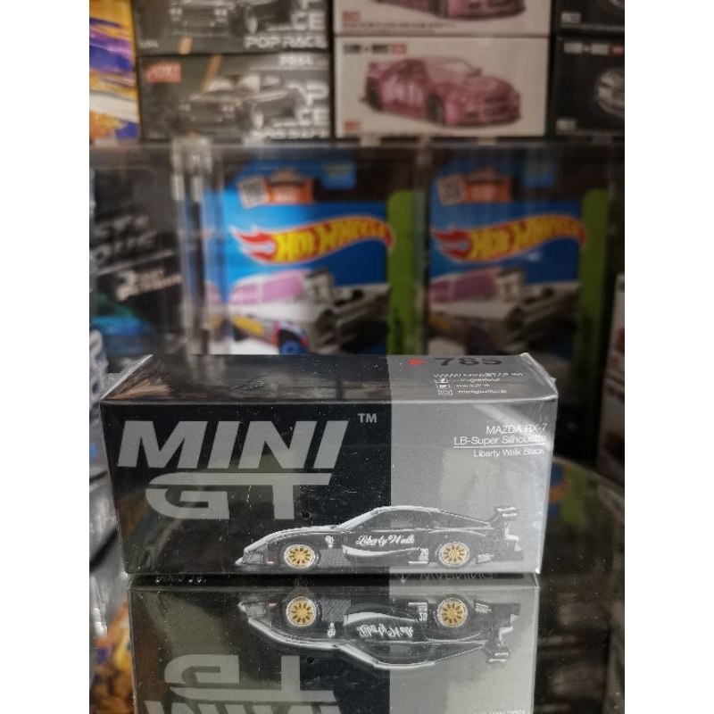 mini gt rx7 black lbwk