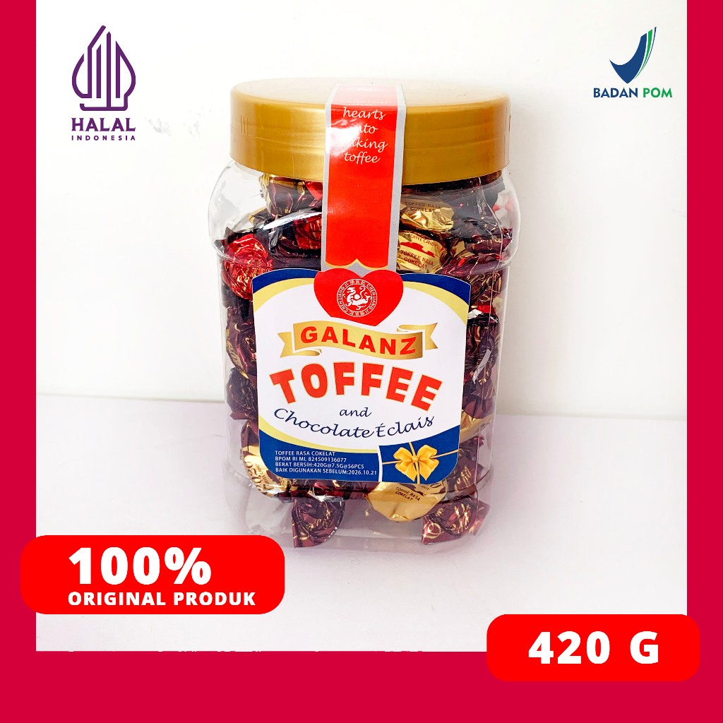 

TOFFEE AND CHOCOLATE ECLAIRS 420G CHEN LIANG JI