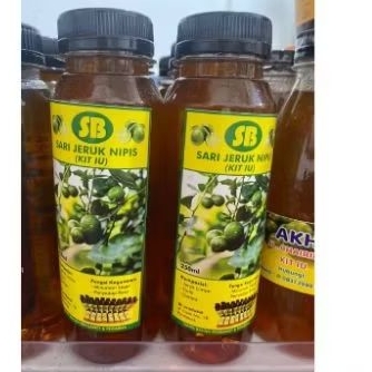 Sirup Sonkit/ Kasturi/ Kit iu khas Pontianak 250 ML