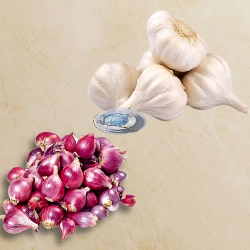 

Bawang Merah dan Bawang Putih Besar Sedang kering / 250 gr