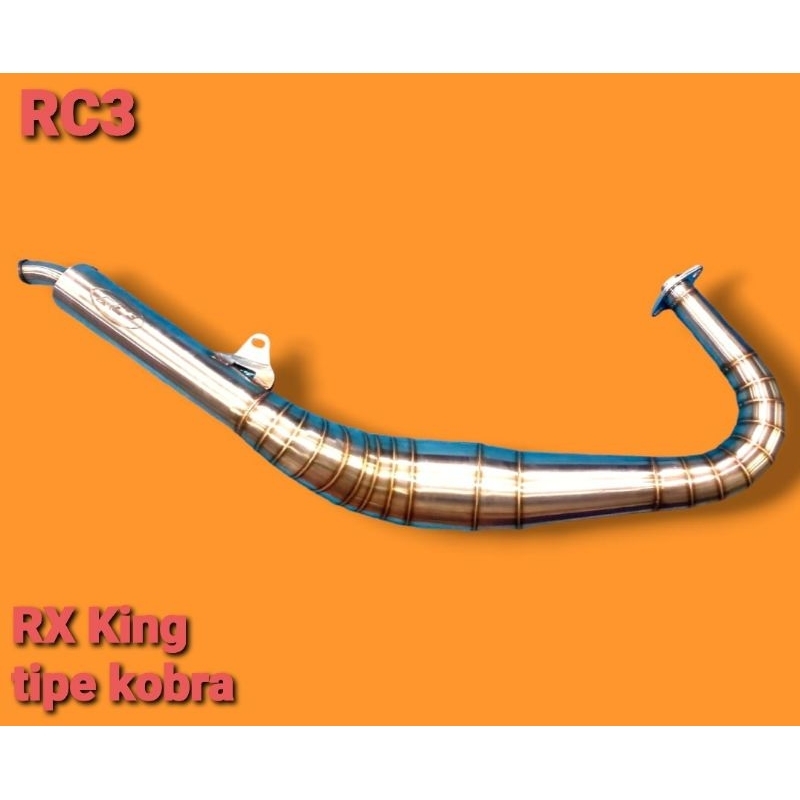 knalpot RC3 RX king super pro kobra stenlis