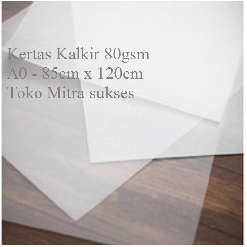 

8o Kirim Sekarang 5 Lembar Kertas Kalkir 8gsm A 85cm x 12cm J4