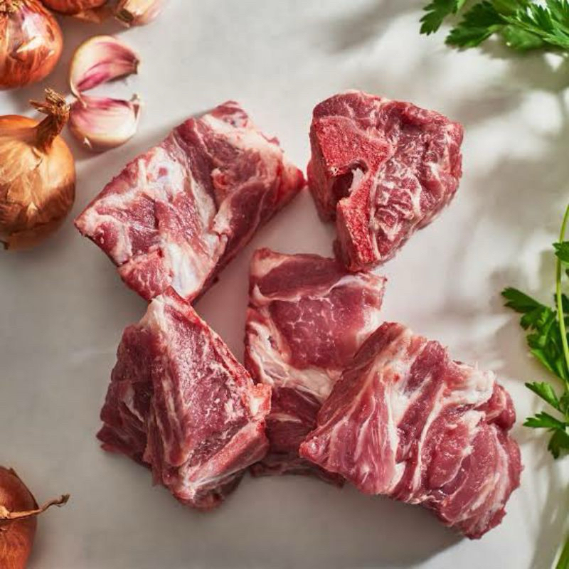 

[GRASS FED] Daging Iga Sapi Neckbone Australia 1kg