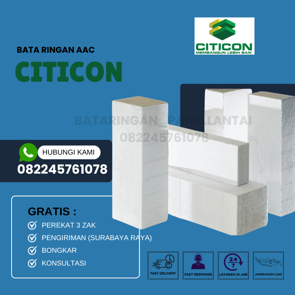 Bata Ringan Citicon Beton Ringan AAC