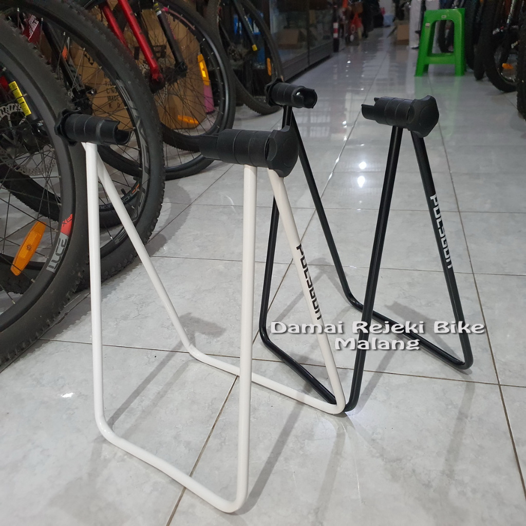 Stand Sepeda model ulik untuk QR - Stand model lipat Polygon - untuk sepeda