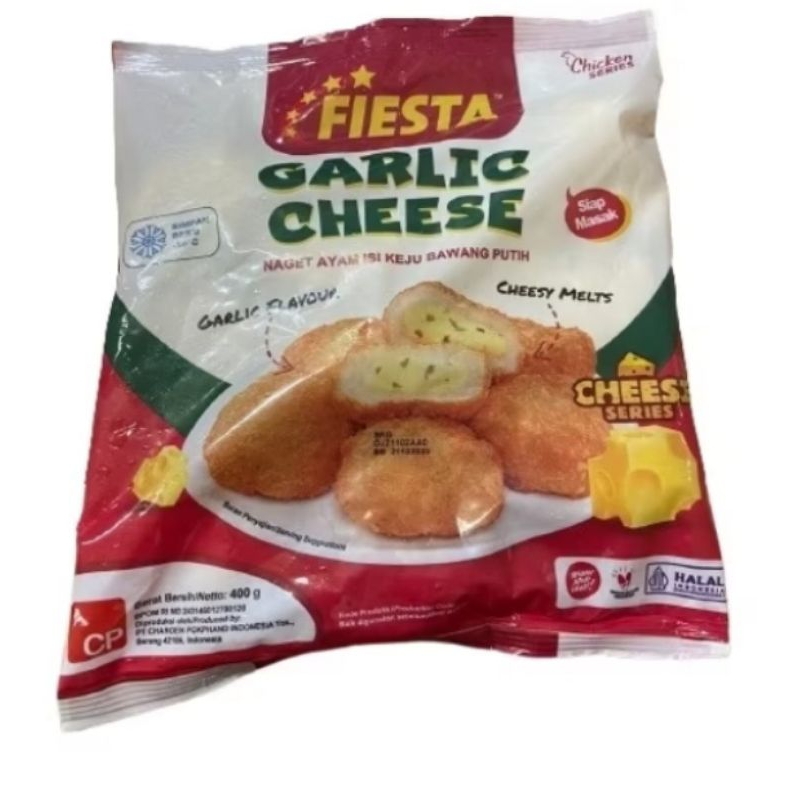 

Fiesta Garlic Cheese 400g