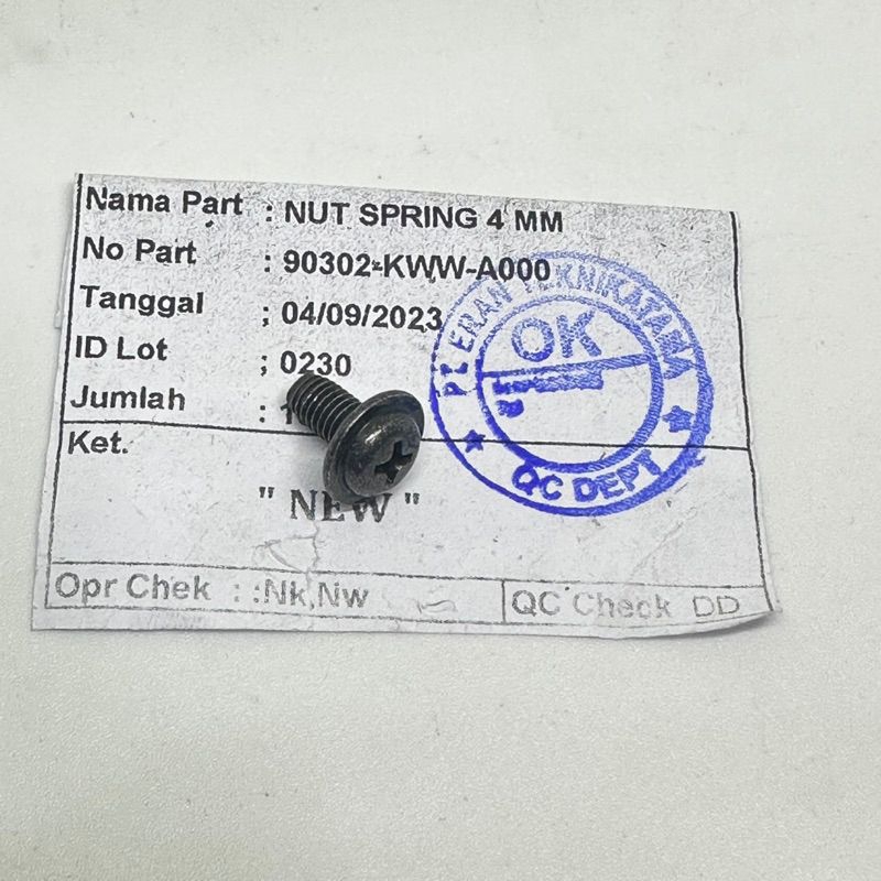 BAUT OBENG M5 BAUT 8 PENDEK ORIGINAL UNIVERSAL PANJANG 8mm