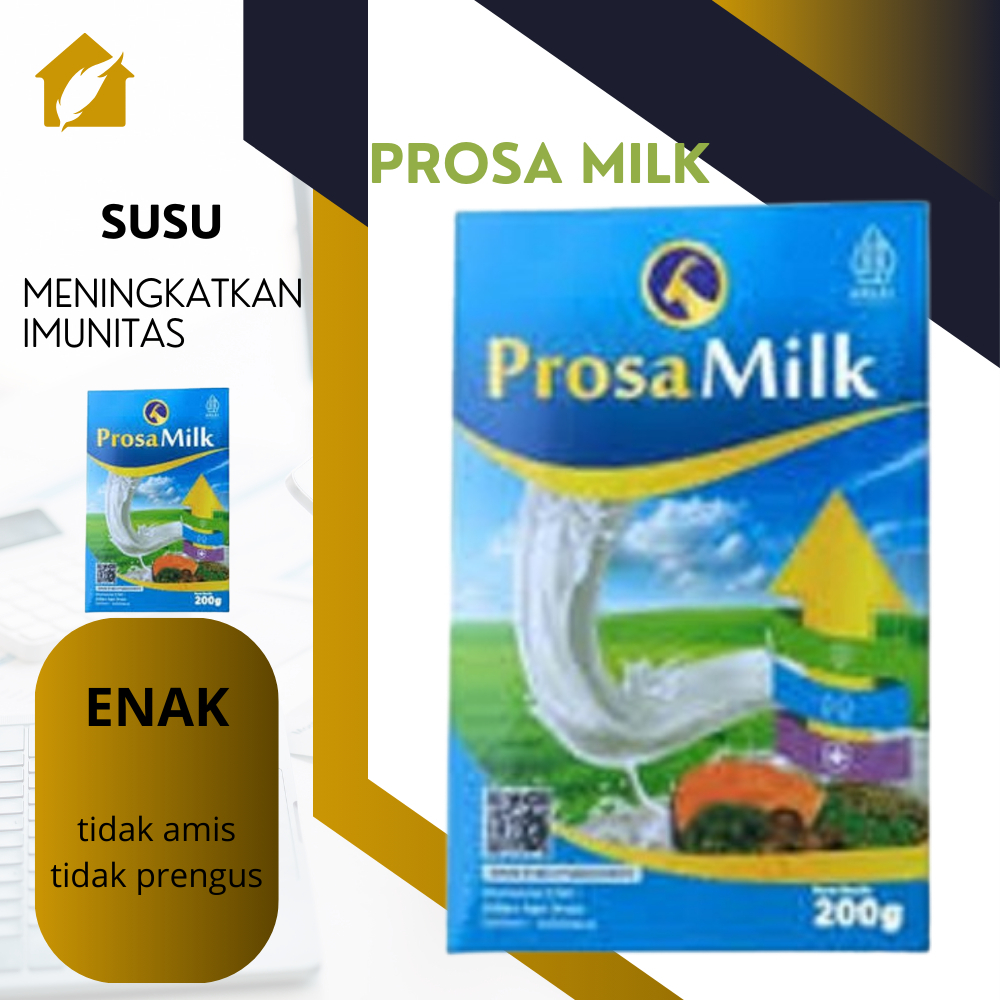 

Prosamilk platinum Susu Bubuk 200gr Tinggi kalsium,Cocok untuk Keluarga,kaya nutrisi dan vitamin