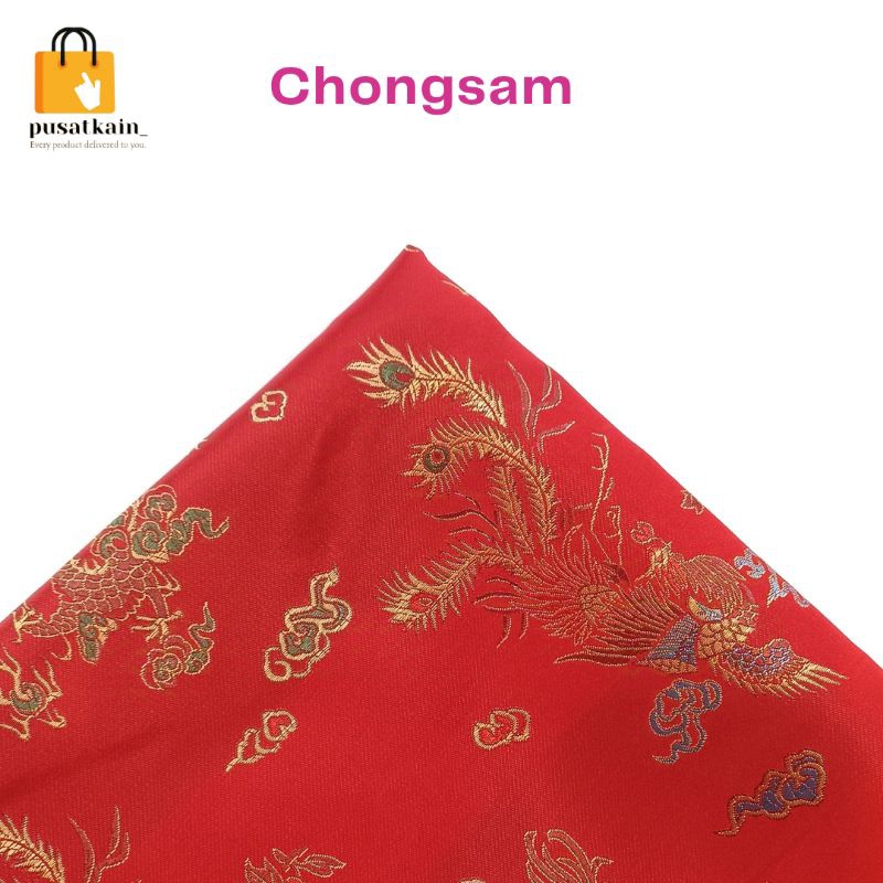 Cheongsam / Kain Cheongsam / Baju Cheongsam / Baju Implek / Congsam/ Cheongsam Murah