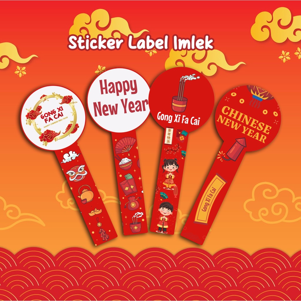 

(READY) Sticker Toples IMLEK/ Natal Christmas Stiker Kue Kering Xmas Kartu Natal / IMLEK / Ulang Tahun /Greetings Card / Hampers Card / Kartu Hampers