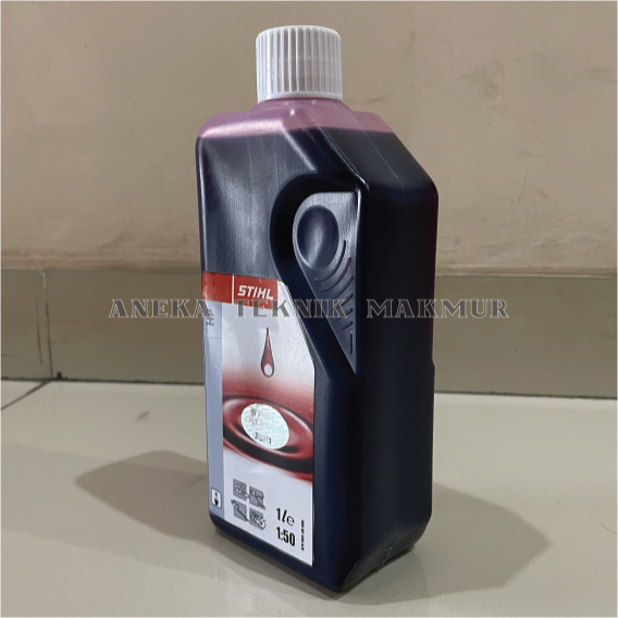 Oli STIHL 1 Liter 2 Tak Sparepart untuk Mesin Potong Rumput dan Kayu Gergaji Pohon Senso Sinso
