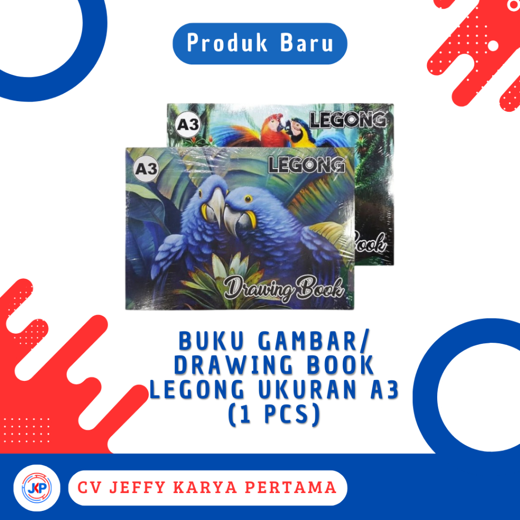 

Buku Gambar/Drawing Book Legong Ukuran A3 (1 Pcs)