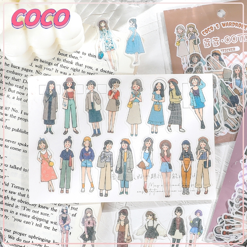 

washi tape/Akun tangan stiker DIY stiker karakter kartun lucu kreatif dan selotip kertas-coco_market