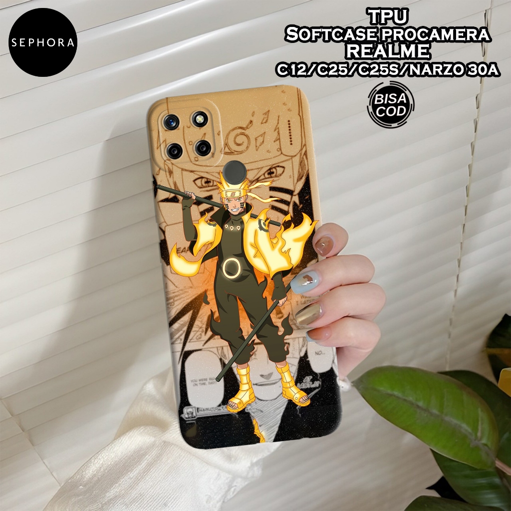 Case Realme C12/C25/C25s/Narzo 30A - Fashion Case Anime - Softcase Realme C12/C25/C25s/Narzo 30A - C