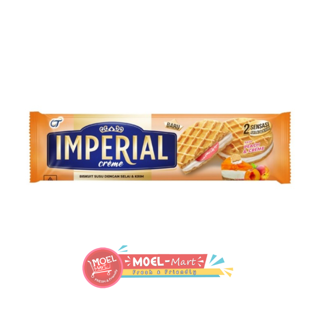 

IMPERIAL BISKUIT CREME PEACH 108GR